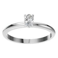 RI-9495 White Gold Ring SET - Front View