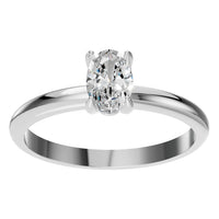 RI-9495 White Gold Ring SET - Front View