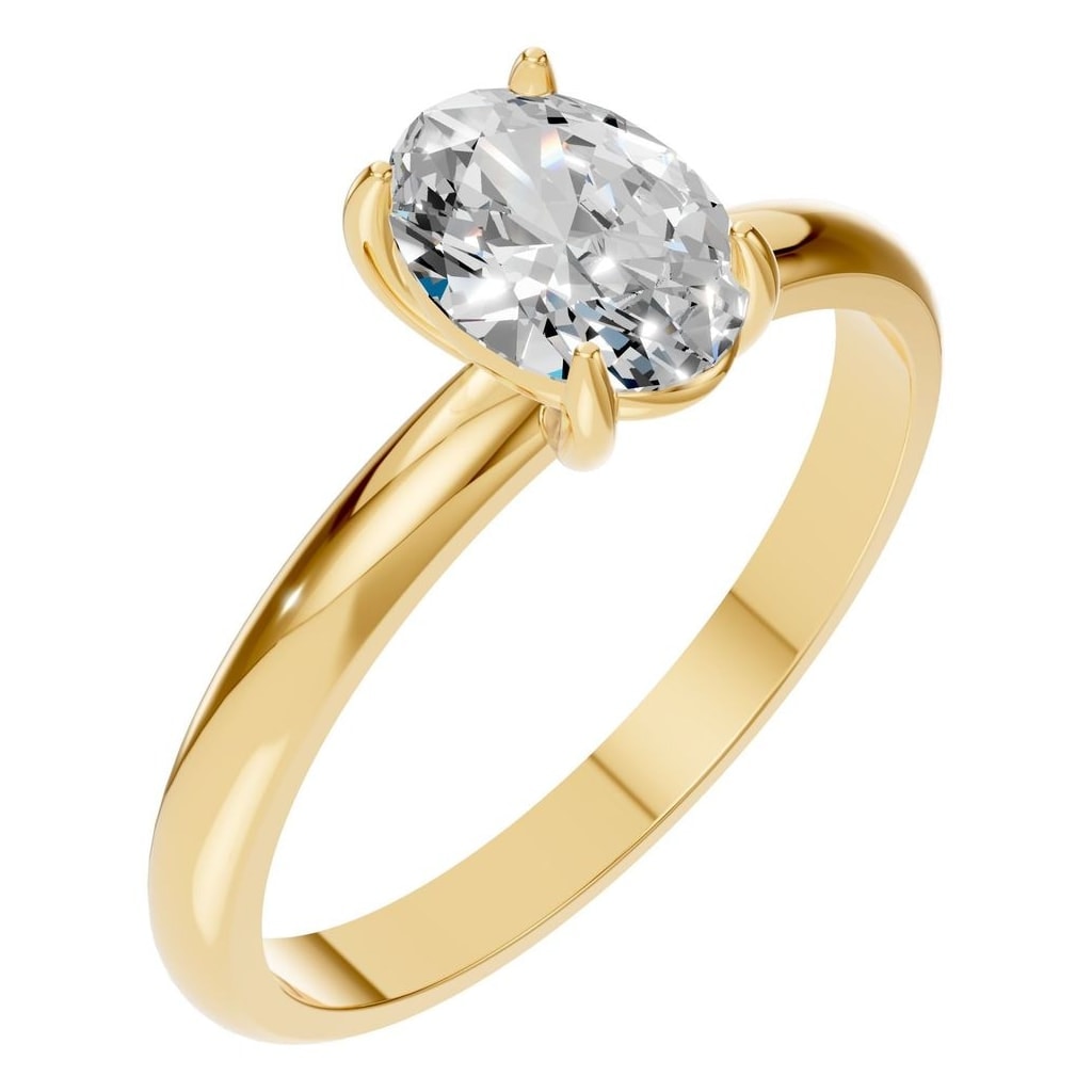 RI-9495 Yellow Gold Ring SET - Main View
