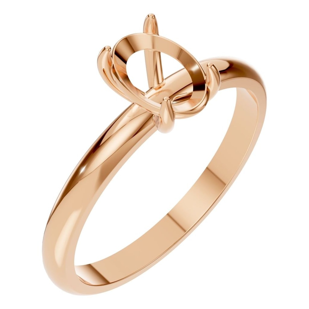 RI-9495 Rose Gold Ring UNSET - Main View
