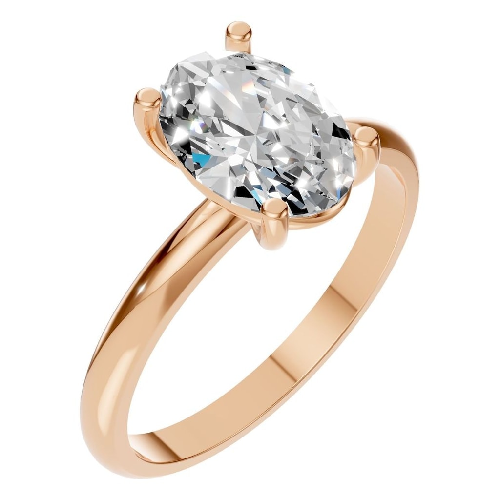 RI-9495 Rose Gold Ring SET - Main View