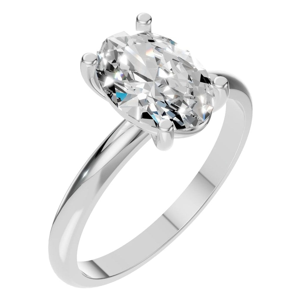 RI-9495 White Gold Ring SET - Main View