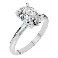 RI-9495 White Gold Ring SET - Main View