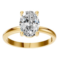 RI-9495 Yellow Gold Ring SET - Front View