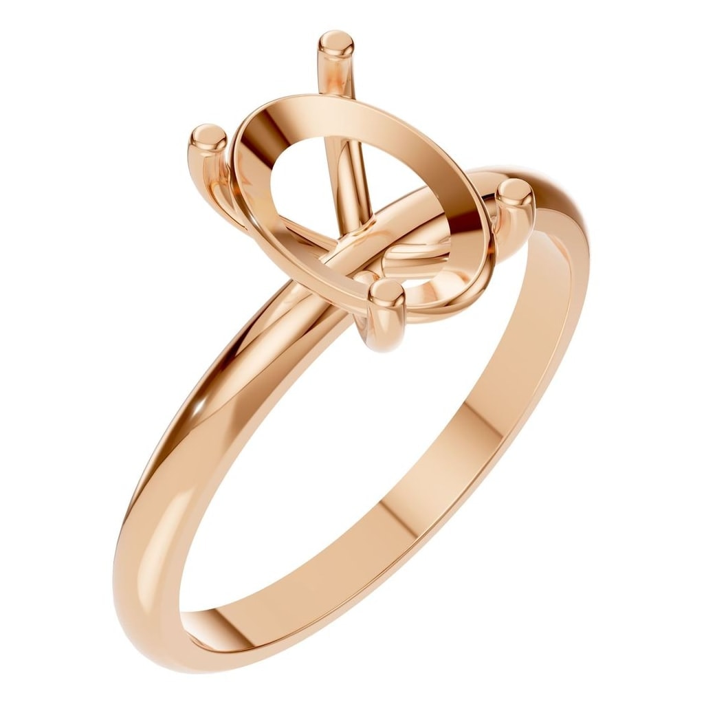 RI-9495 Rose Gold Ring UNSET - Main View