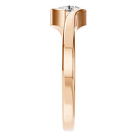 RI-9501 Rose Gold Ring SET - Side View