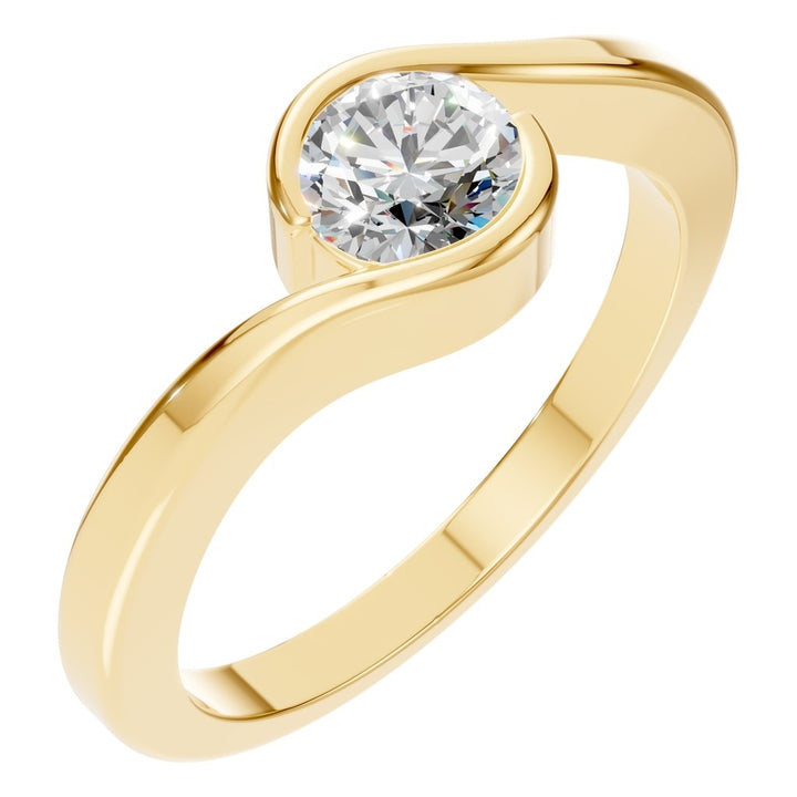 Solitaire Classic Ring - Round 4.7-5mm