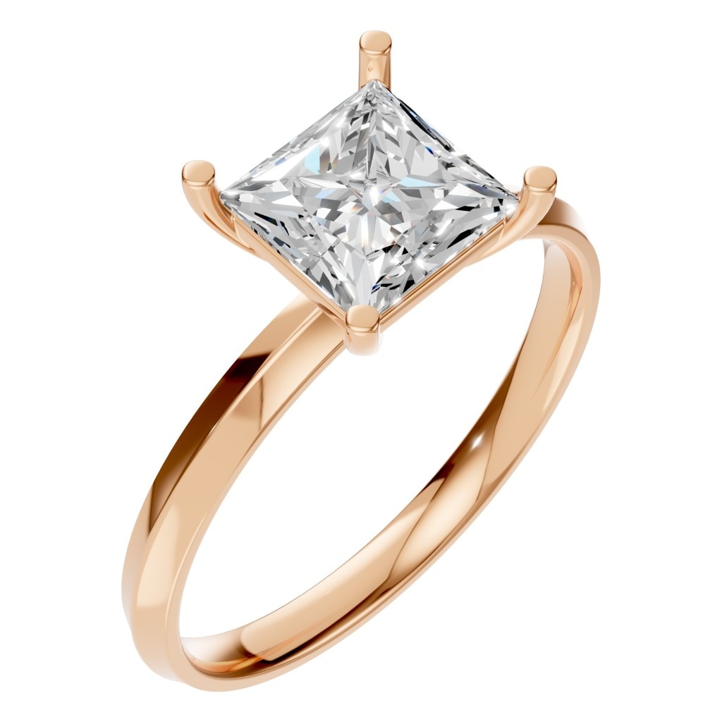 RI-9848 Rose Gold Ring SET - Main View