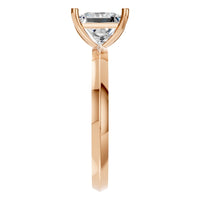 RI-9848 Rose Gold Ring SET - Side View