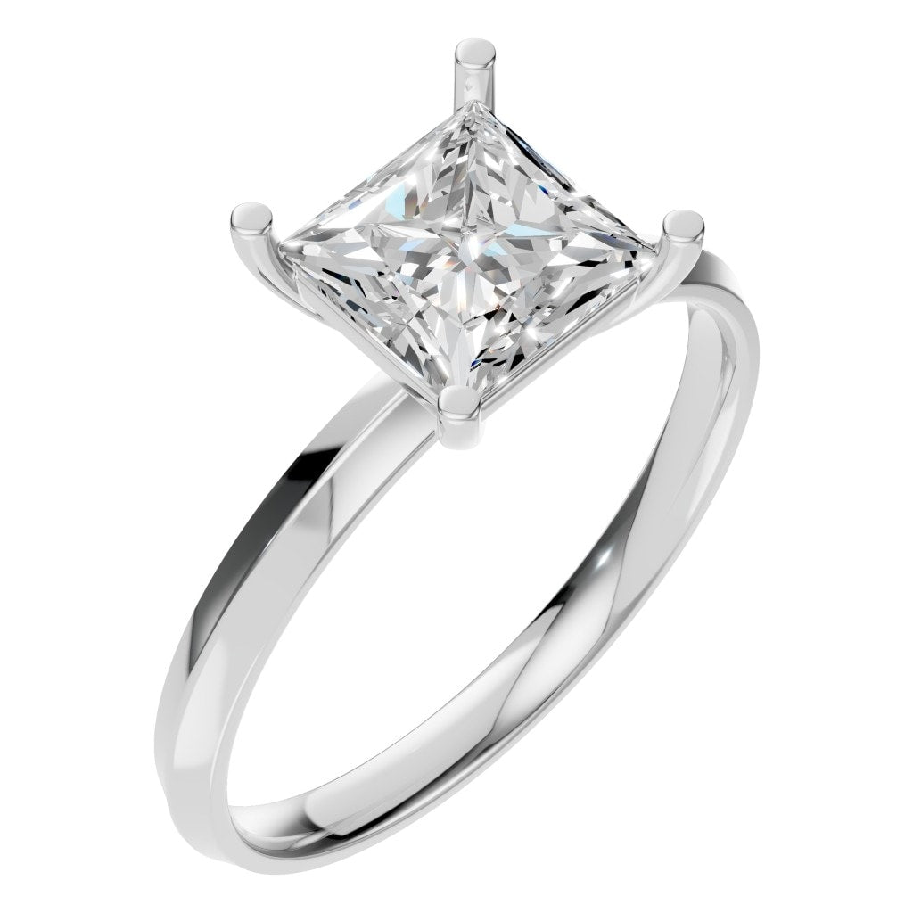 RI-9848 White Gold Ring SET - Main View