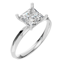 RI-9848 White Gold Ring SET - Main View