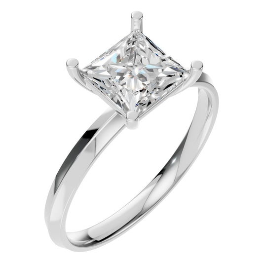 RI-9848 White Gold Ring SET - Main View