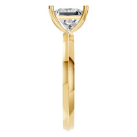 RI-9848 Yellow Gold Ring SET - Side View