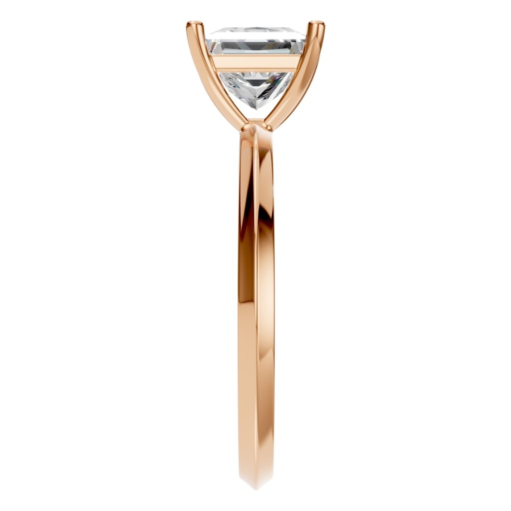 RI-9848 Rose Gold Ring SET - Side View