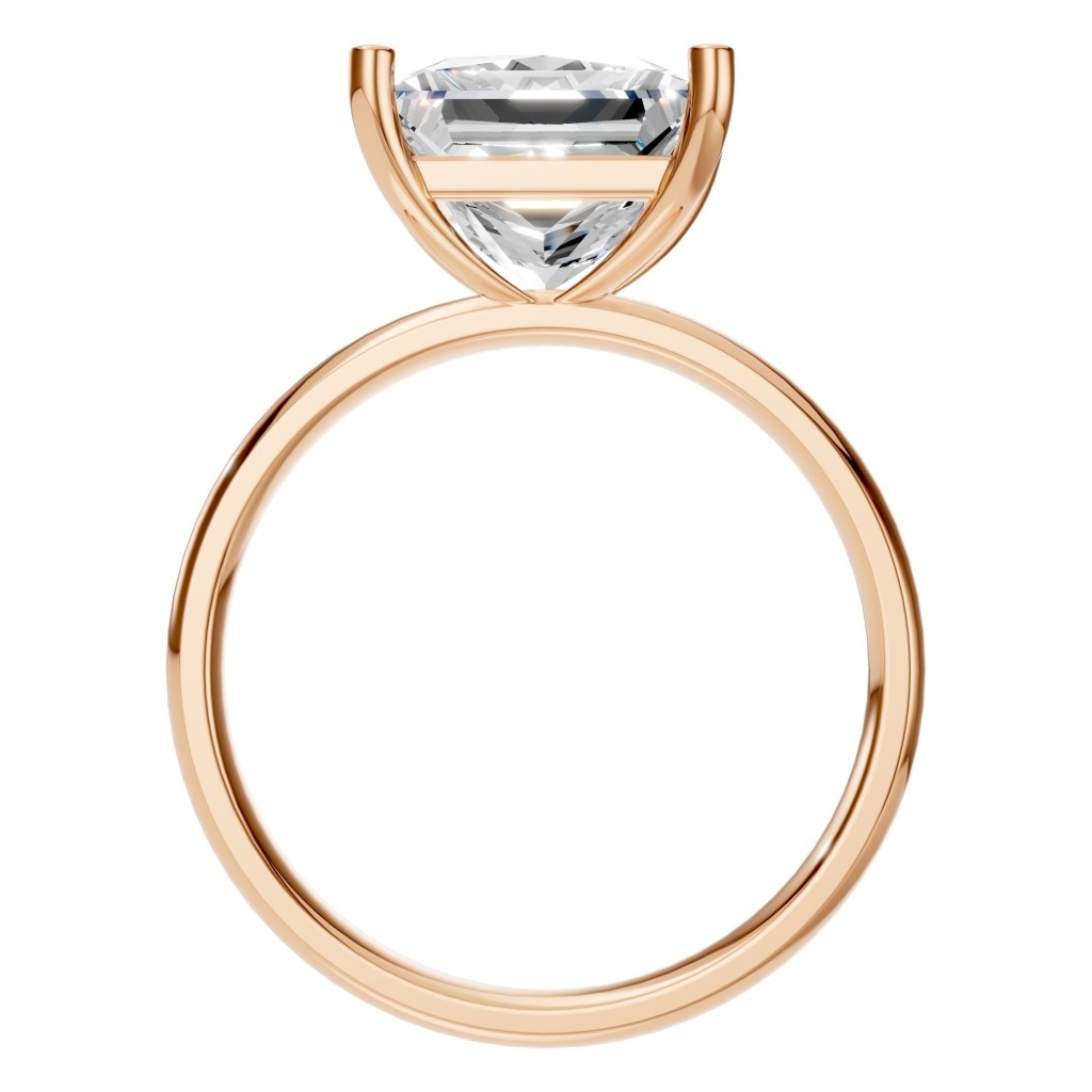 RI-9848 Rose Gold Ring SET - Top View