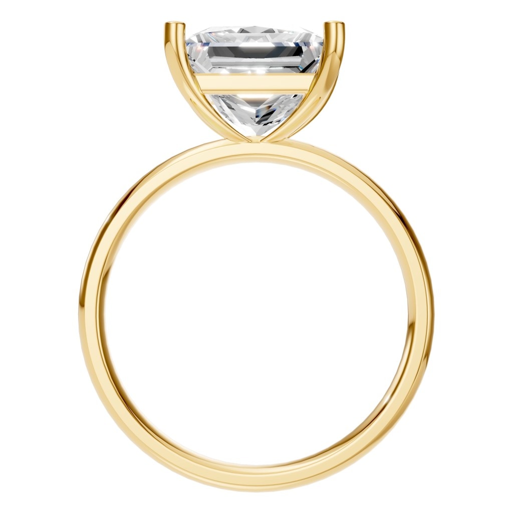 RI-9848 Yellow Gold Ring SET - Top View