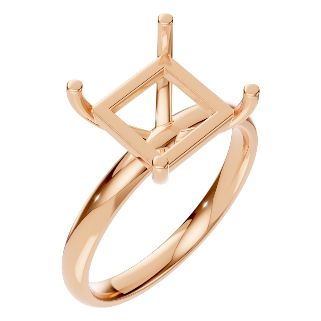 RI-9848 Rose Gold Ring UNSET - Main View