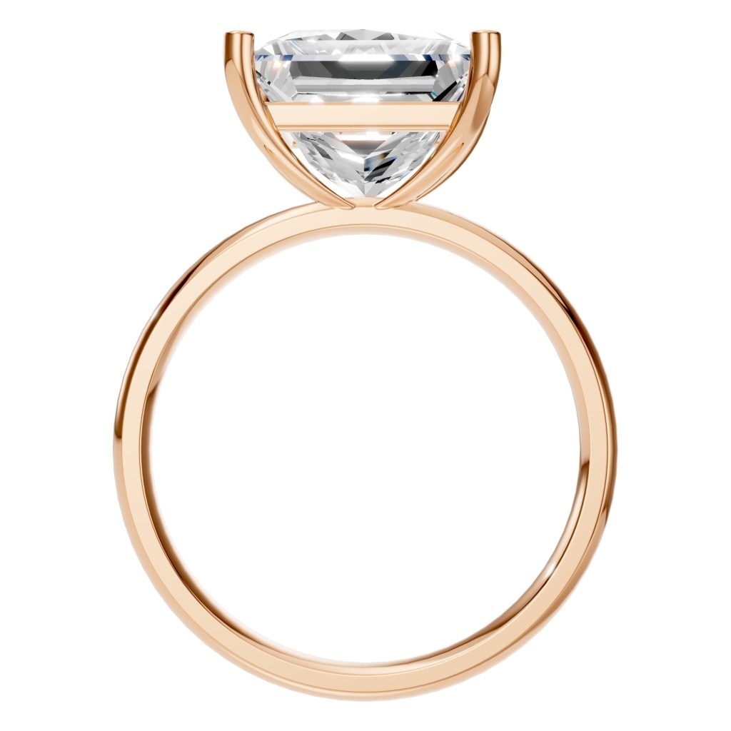 RI-9848 Rose Gold Ring SET - Top View