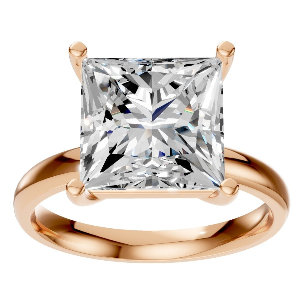 RI-9848 Rose Gold Ring SET - Front View