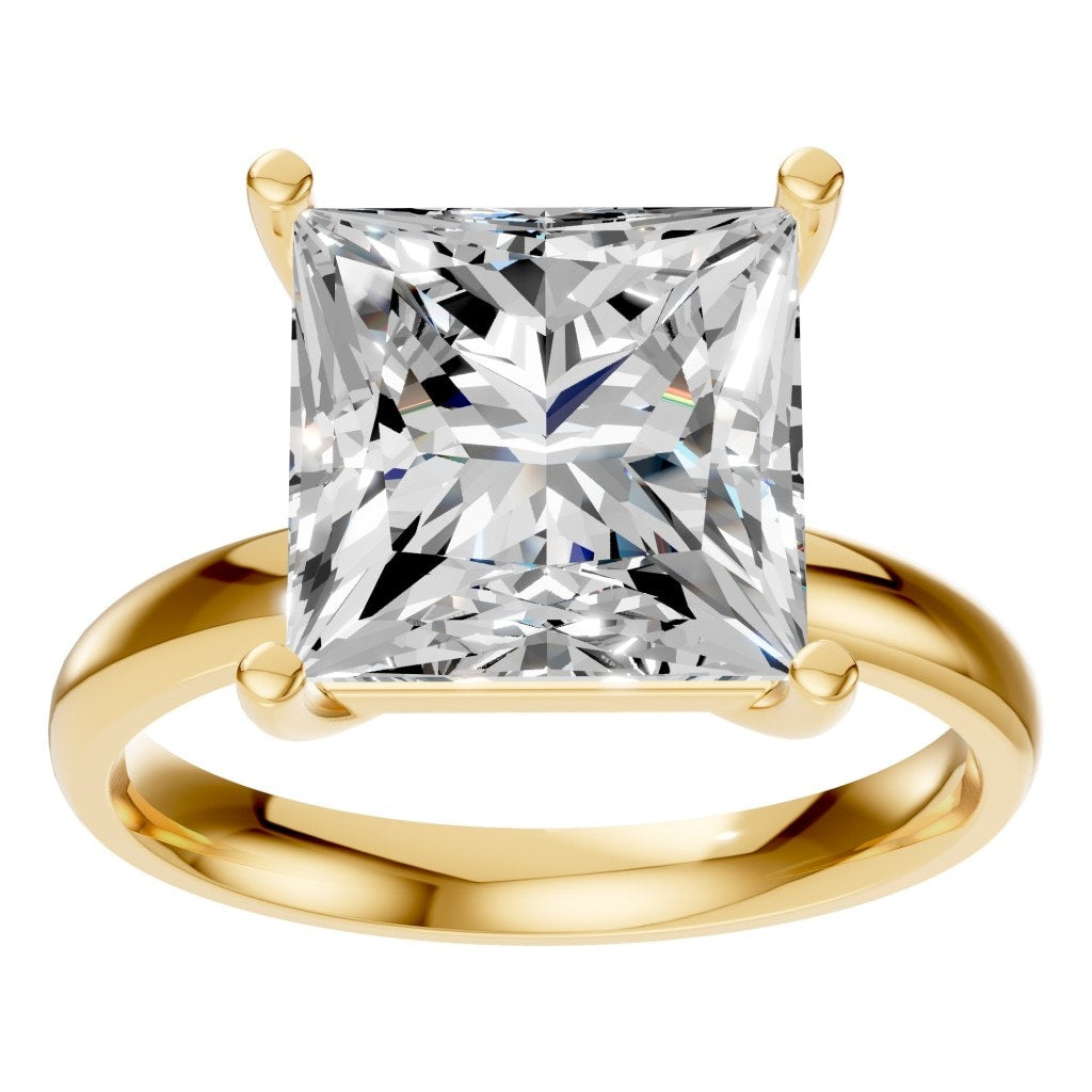 RI-9848 Yellow Gold Ring SET - Front View