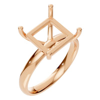 RI-9848 Rose Gold Ring UNSET - Main View