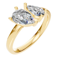 RI-9974 Yellow Gold Ring SET - Main View