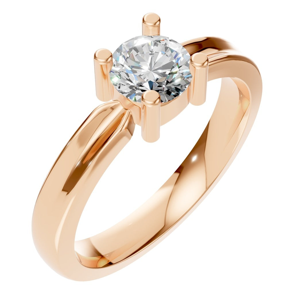 RI-9975 Rose Gold Ring SET - Main View