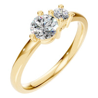 RI-9981 Yellow Gold Ring SET - Main View