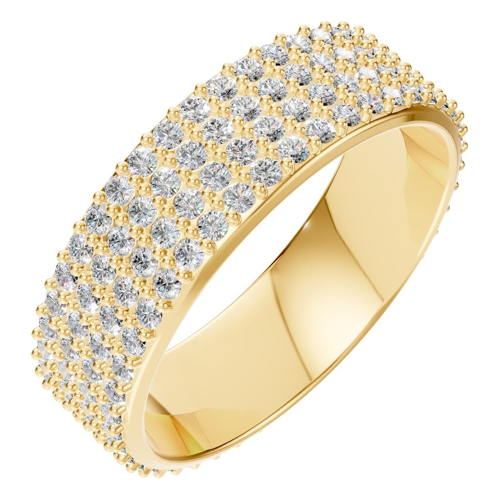RI-9982 Yellow Gold Ring SET - Main View