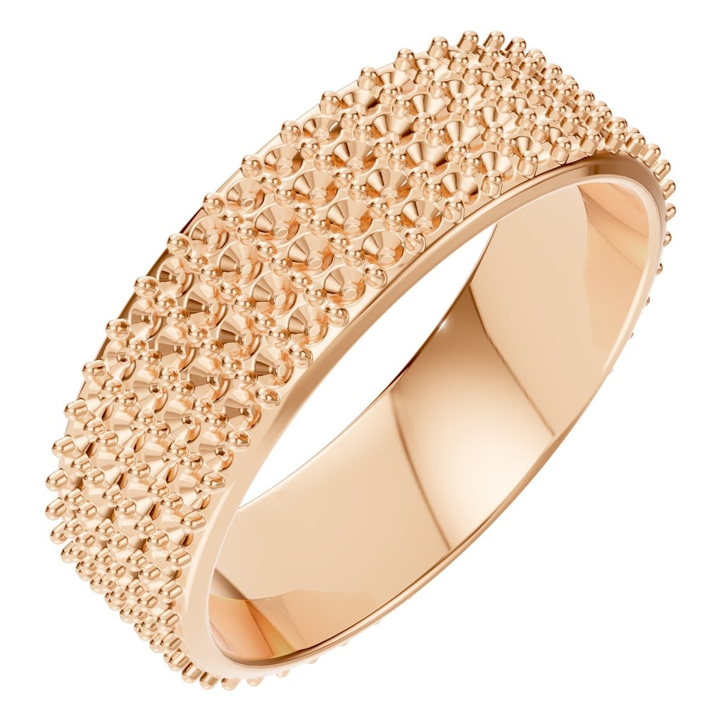 RI-9982 Rose Gold Ring UNSET - Main View
