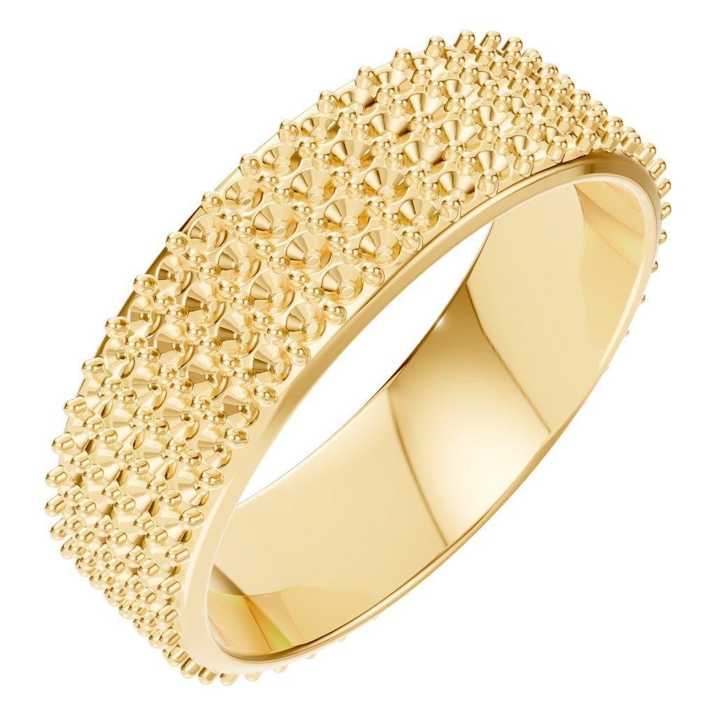 RI-9982 Yellow Gold Ring UNSET - Main View