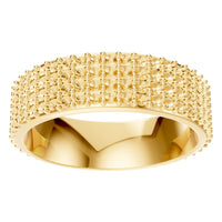 RI-9982 Yellow Gold Ring UNSET - Front View