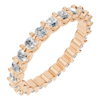 RI-9983 Rose Gold Ring SET - Main View