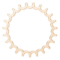 RI-9983 Rose Gold Ring UNSET - Top View