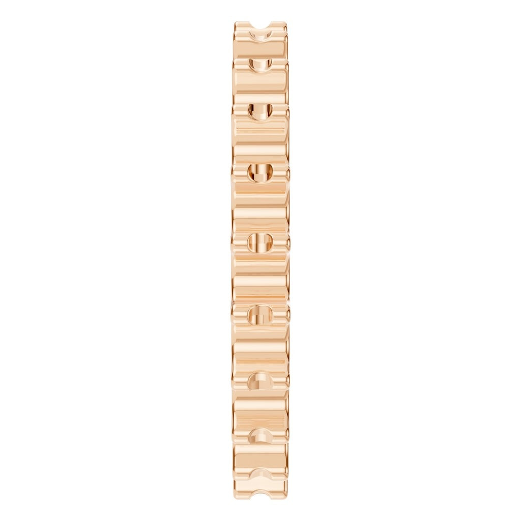 RI-9983 Rose Gold Ring UNSET - Side View