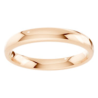 RI-9991 Rose Gold Ring UNSET - Front View