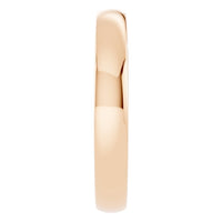 RI-9991 Rose Gold Ring UNSET - Side View