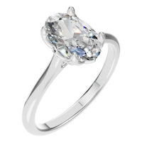 RI-9995 White Gold Ring SET - Main View