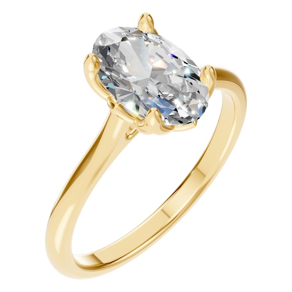 RI-9995 Yellow Gold Ring SET - Main View