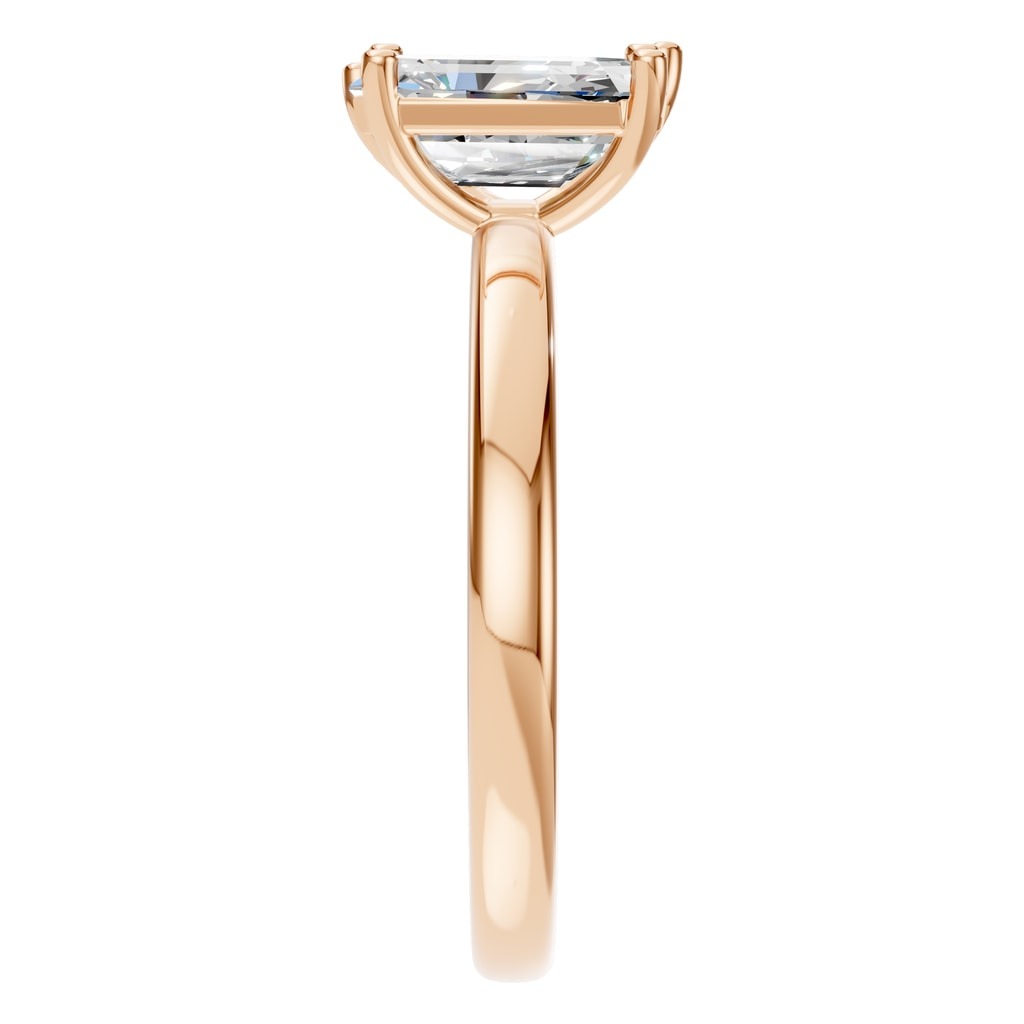 RI-9997 Rose Gold Ring SET - Side View