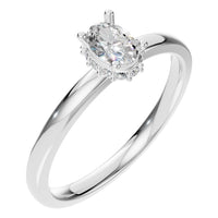 RI-9998 White Gold Ring SET - Main View
