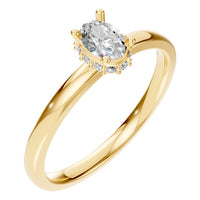 RI-9998 Yellow Gold Ring SET - Main View