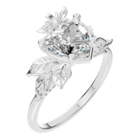 RI-9999 White Gold Ring SET - Main View