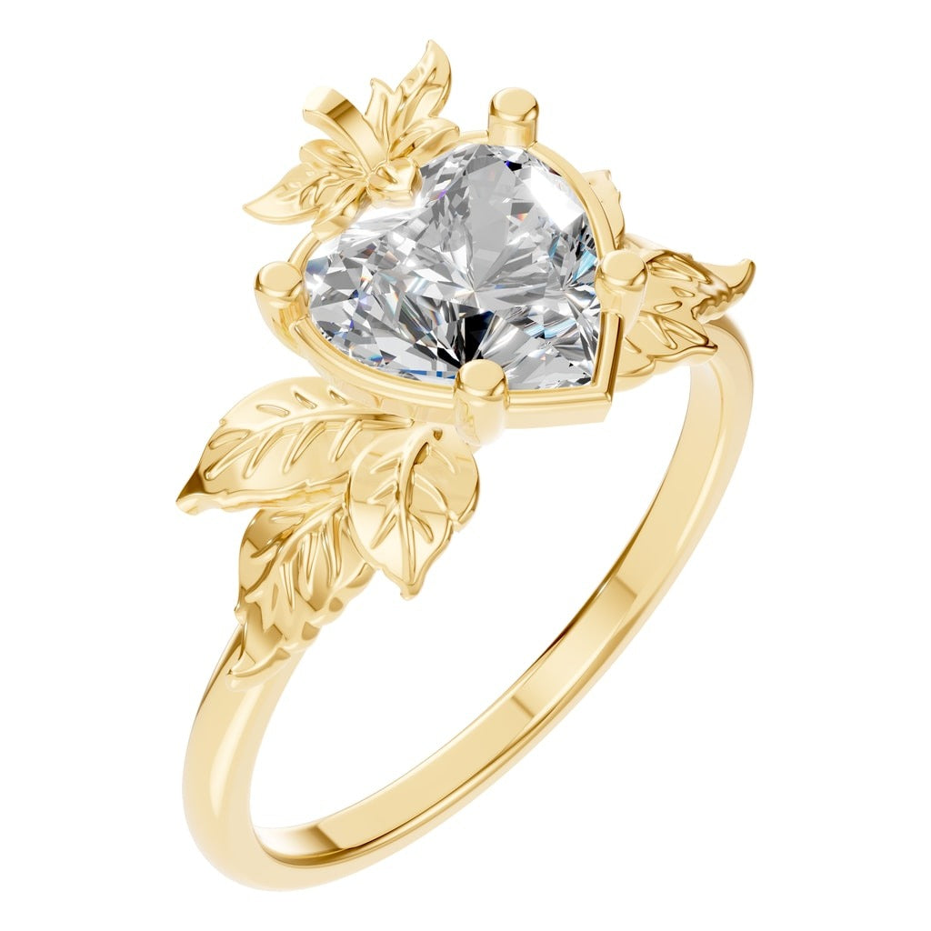 RI-9999 Yellow Gold Ring SET - Main View
