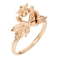 RI-9999 Rose Gold Ring UNSET - Main View