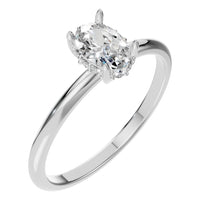 RI-9999 White Gold Ring SET - Main View