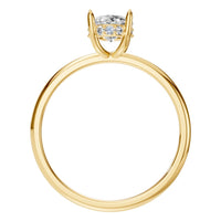 RI-9999 Yellow Gold Ring SET - Top View
