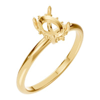 RI-9999 Yellow Gold Ring UNSET - Main View